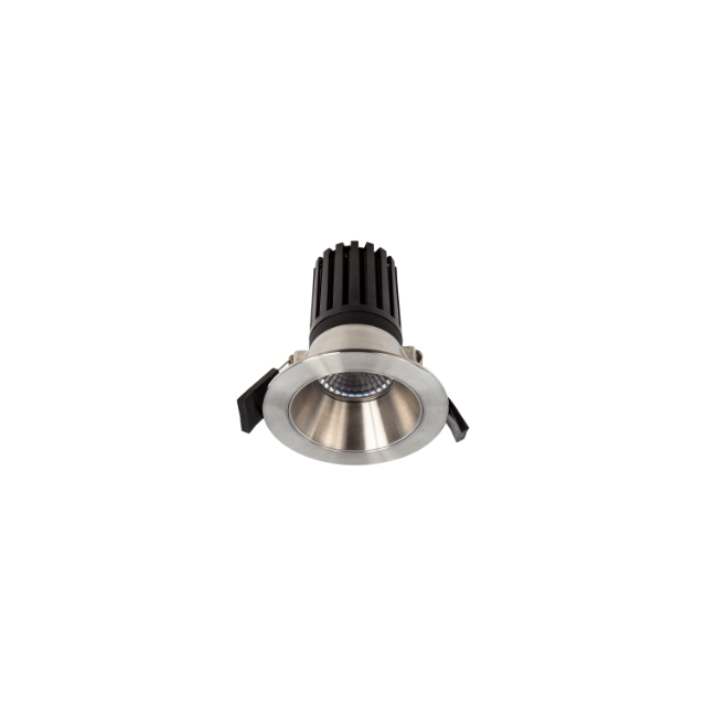 Design Std Recessed Exterior 316 STS D/light 9.5W 230mA IP65 IC-F/IC-4 c/w UID Dim Driver - Polished SS